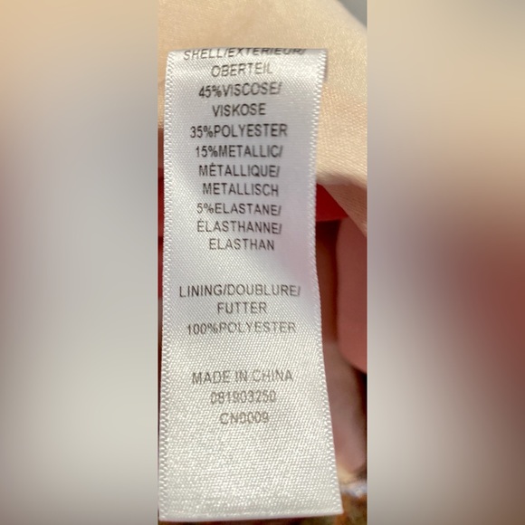 Adrianna Papell Floral Dress with Satin Waistband size 10 - Picture 12 of 14